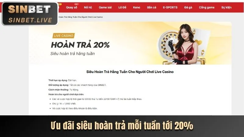 Khuyến mãi nạp tiền hàng ngày và hàng tuần